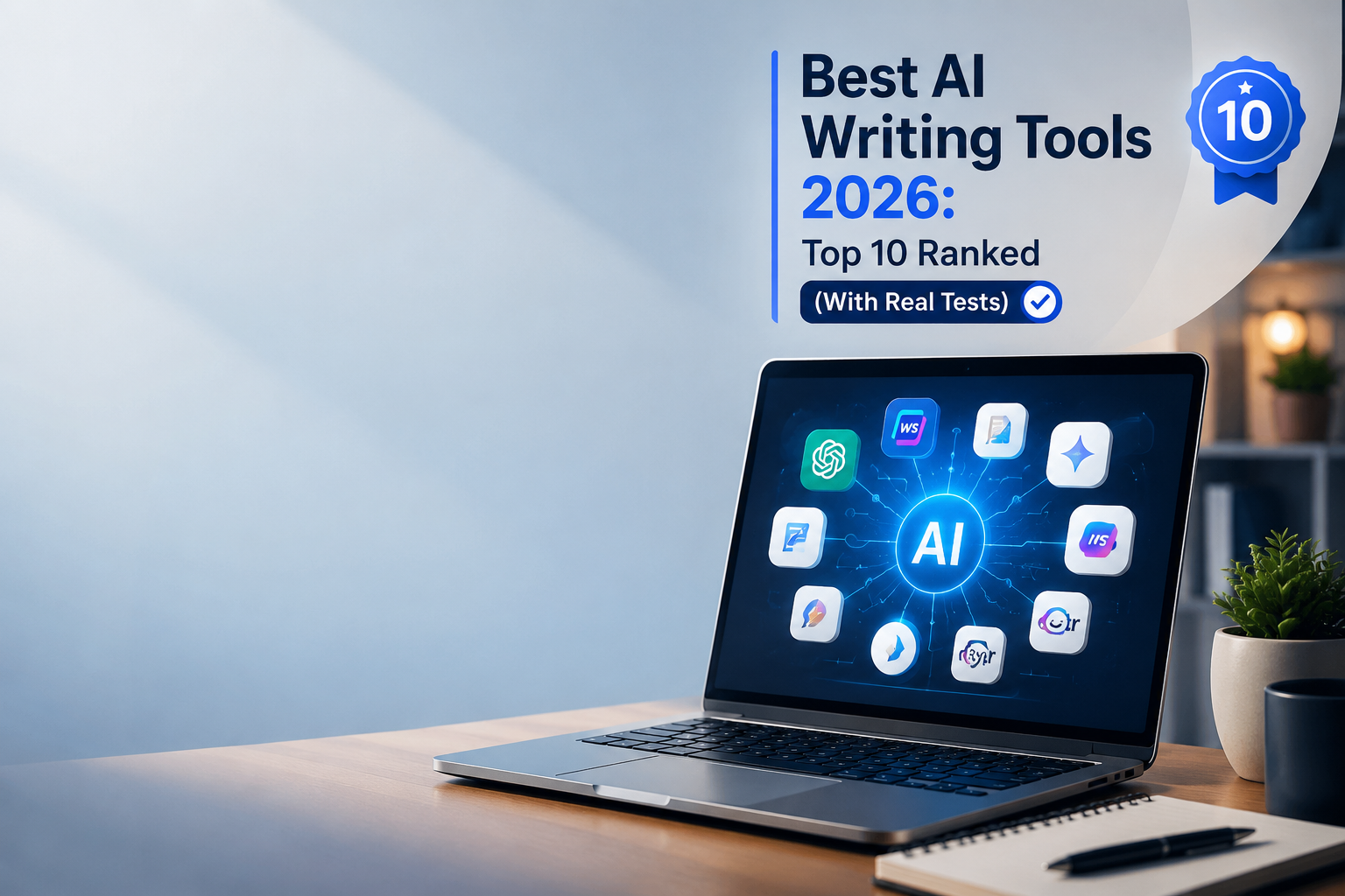 Best AI Writing Tools 2026: Top 10 Ranked (With Real Tests)